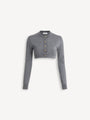 Finely knit Balmain B cardigan