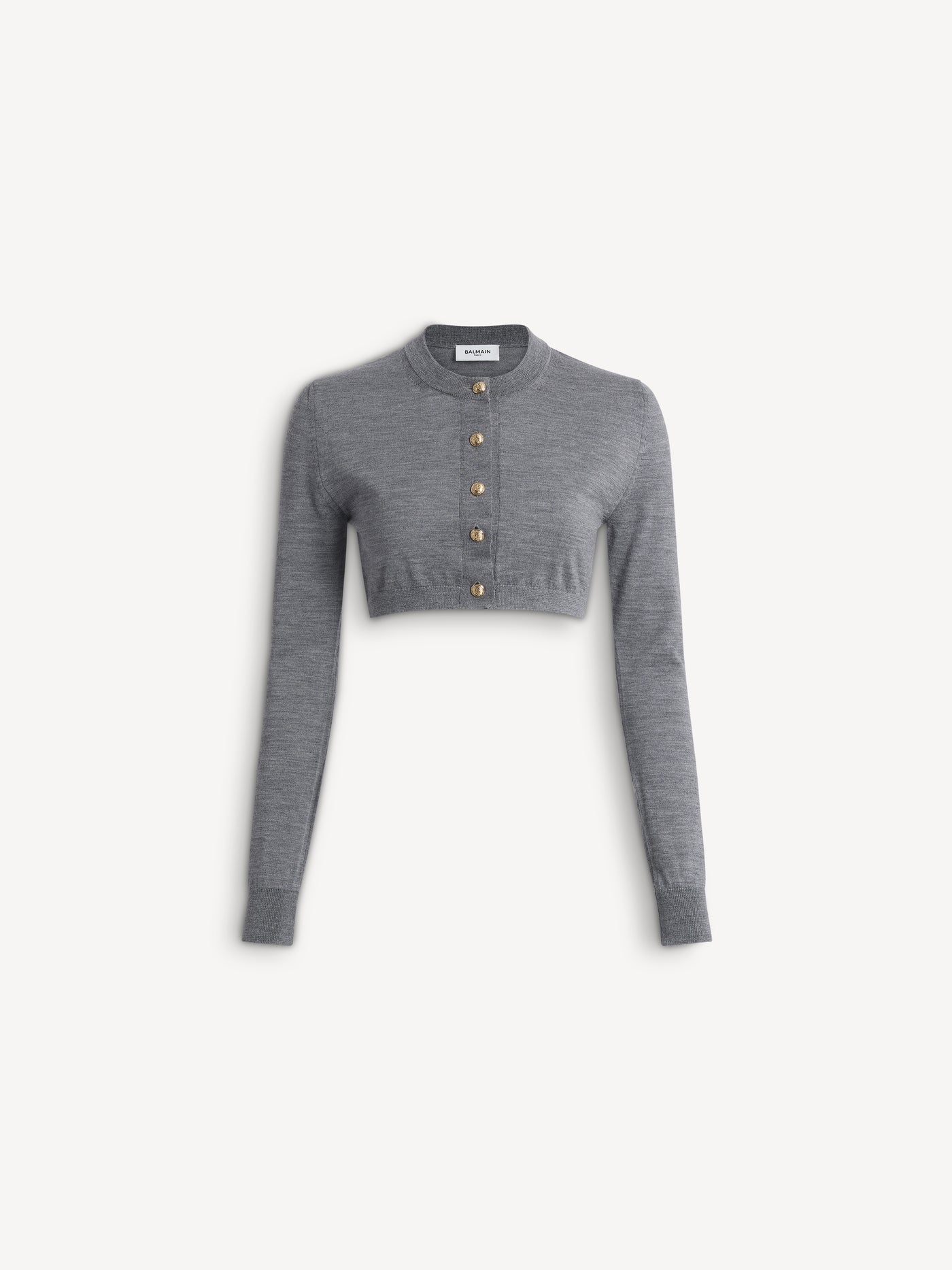 Cárdigan Balmain B de punto fino