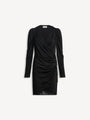 Robe drapée en jersey fluide