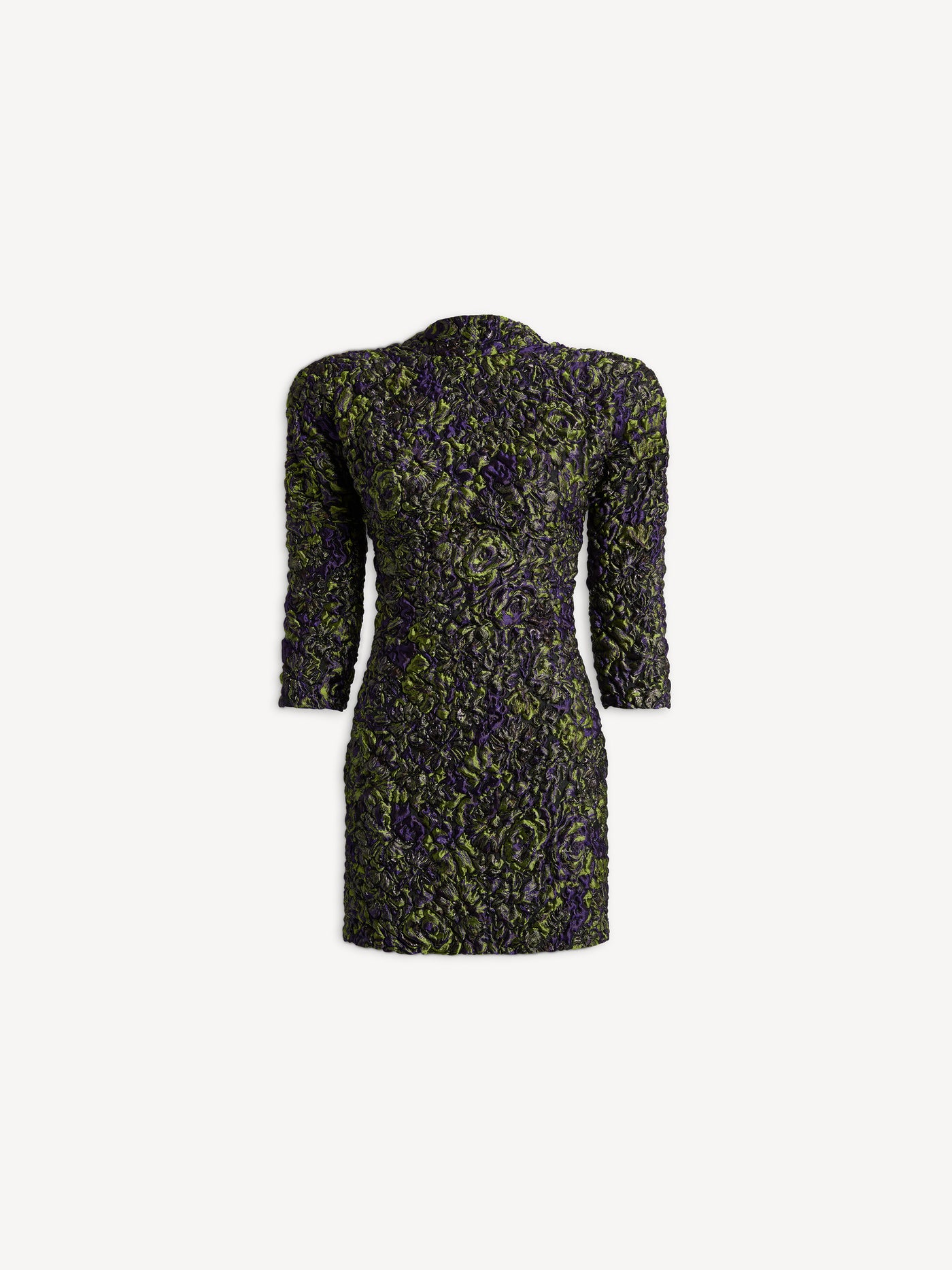 Abito in jacquard cloqué