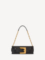 Anthem calfskin leather clutch