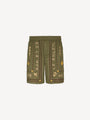 Bermuda shorts with Balmain Club print
