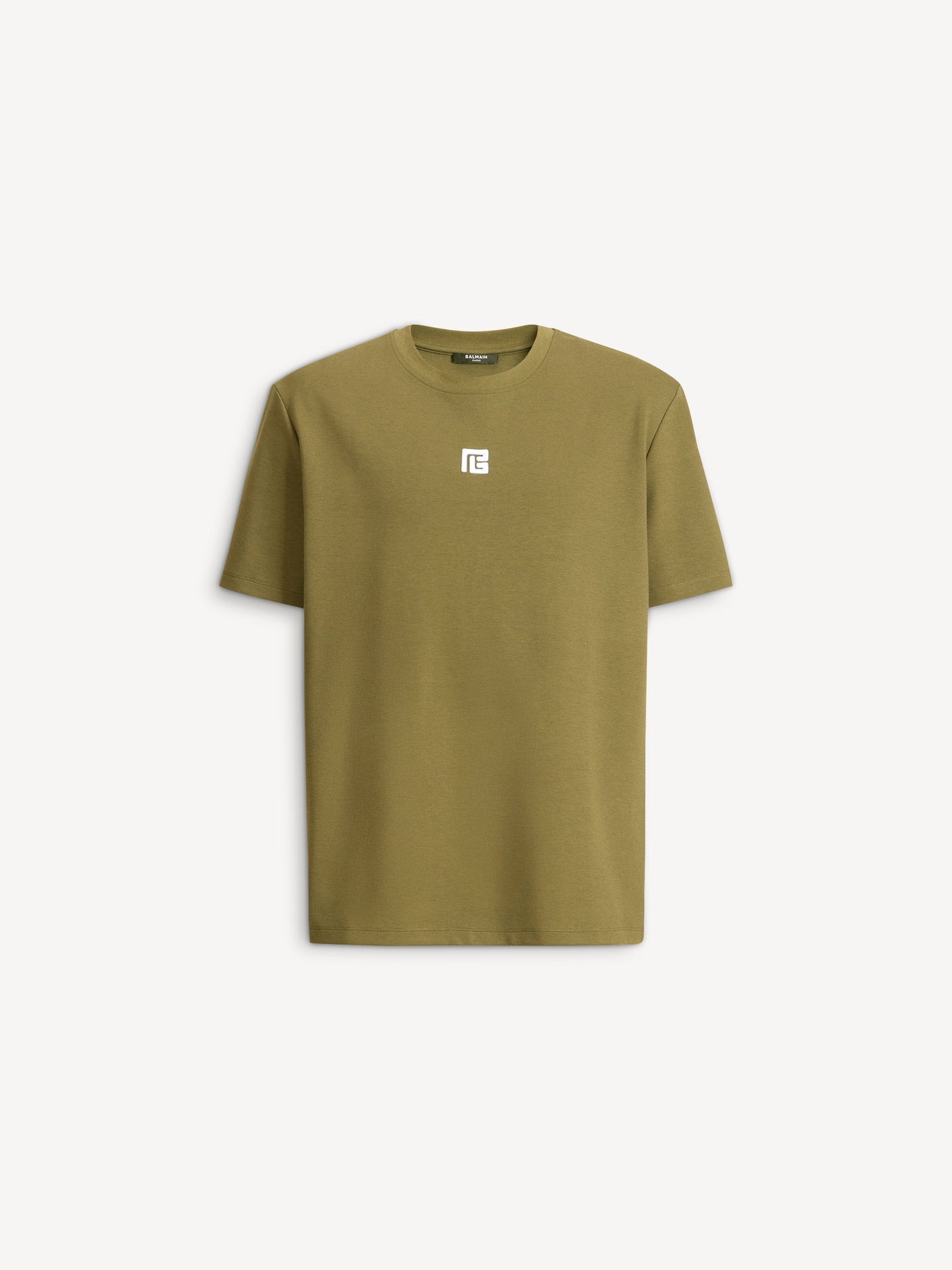 T-Shirt mit aufgesticktem Logo