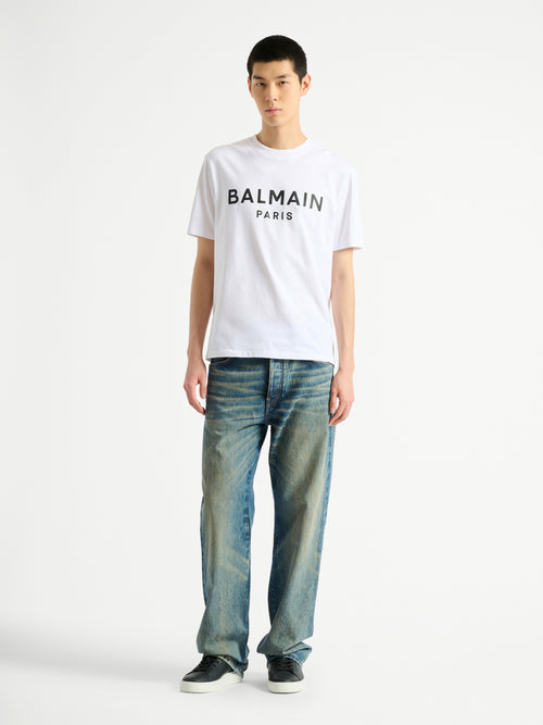 Bedrucktes T-Shirt aus Baumwolle