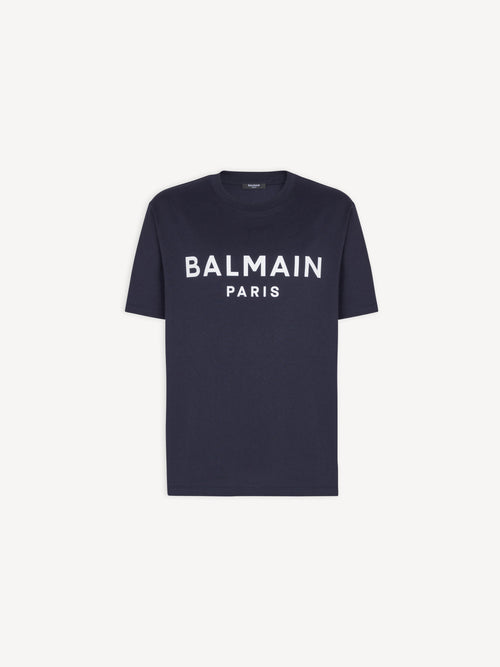 T-shirt with Balmain Paris print