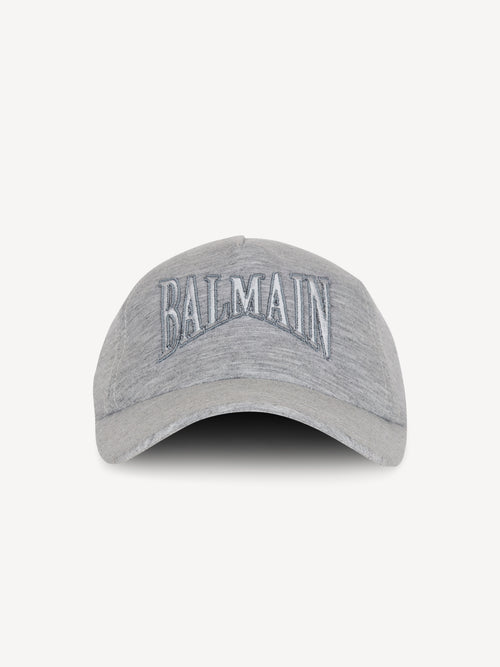 Embroidered jersey cap