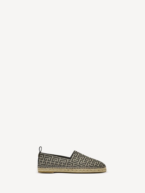 Monogram jacquard espadrilles
