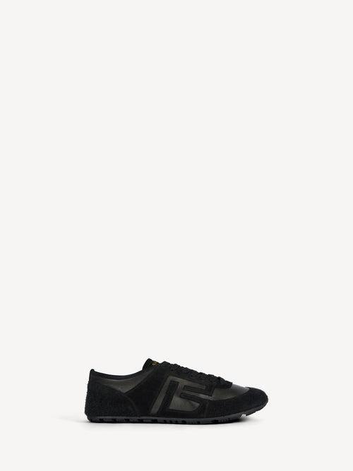 Racer 45 trainers in lambskin and suede