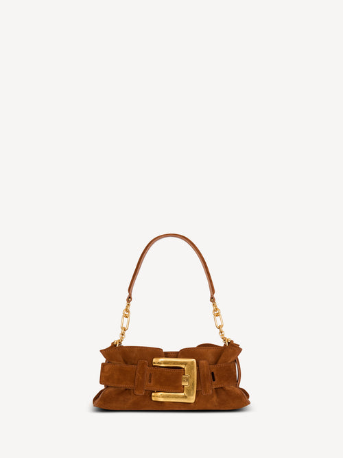 Anthem Mini suede leather bag