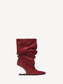 No Wedge-Stiefeletten aus Wildleder