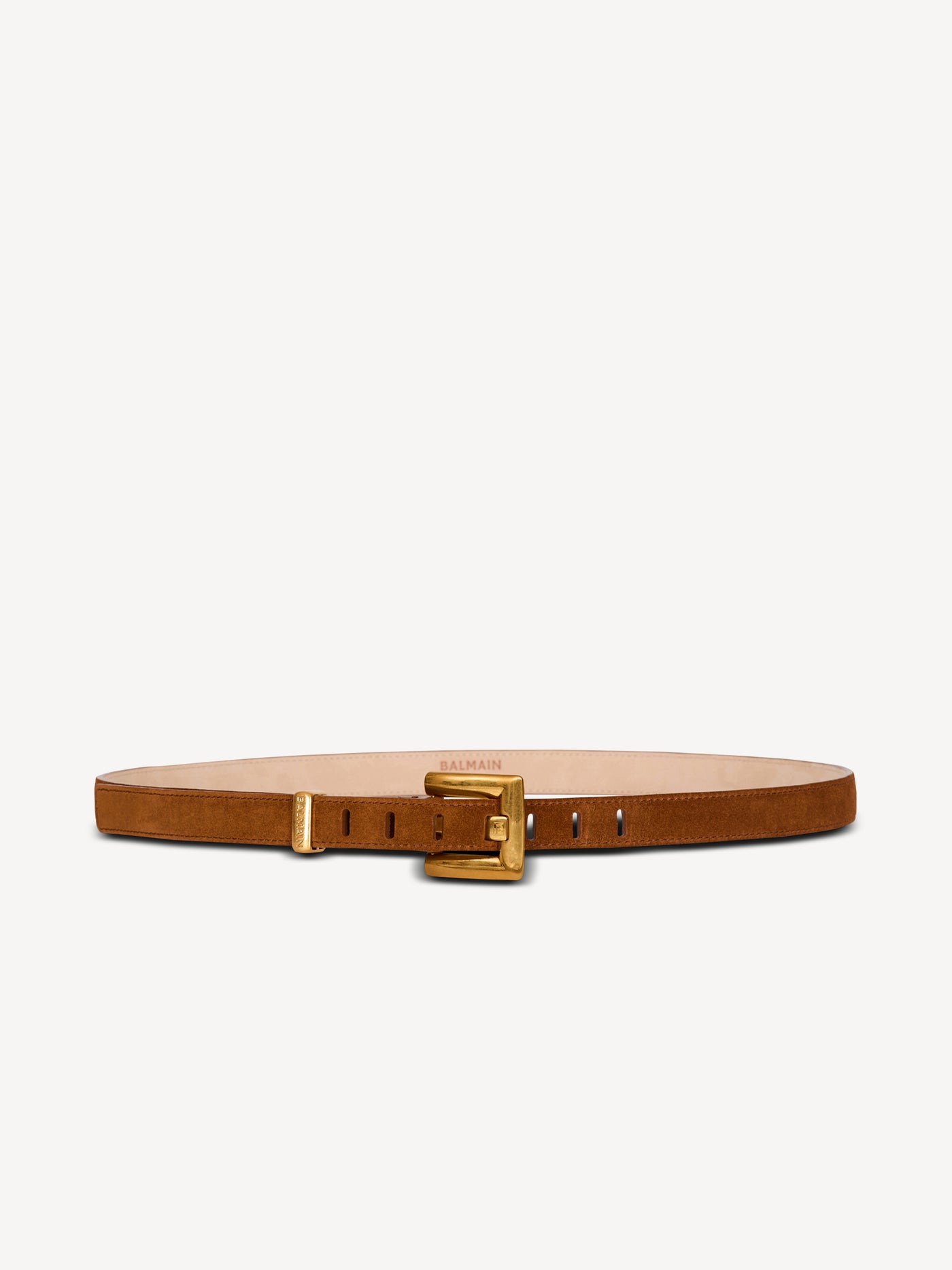 Anthem suede leather belt