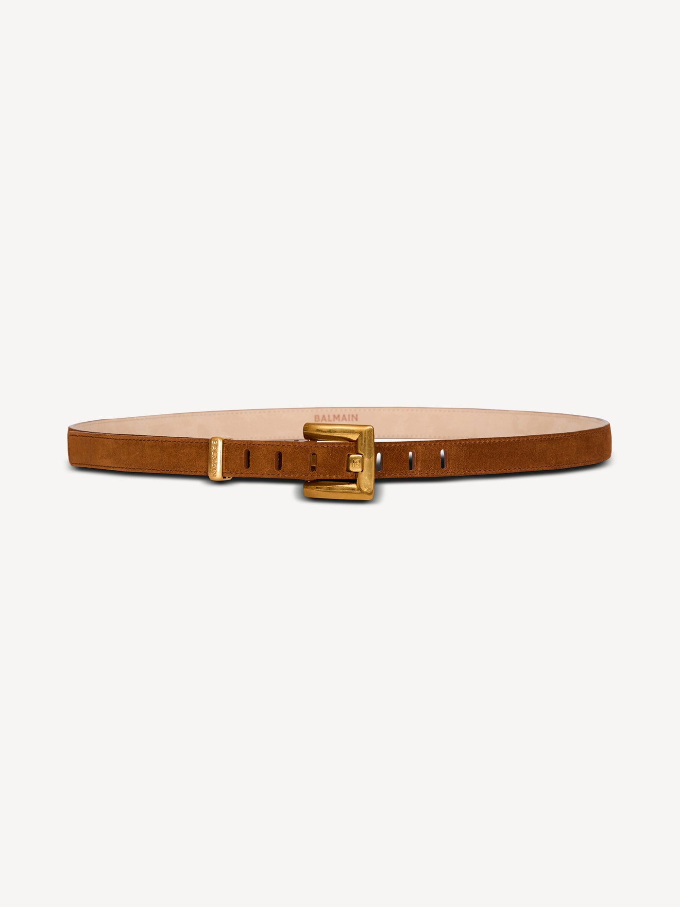 Anthem suede leather belt