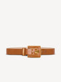 Anthem calfskin leather belt