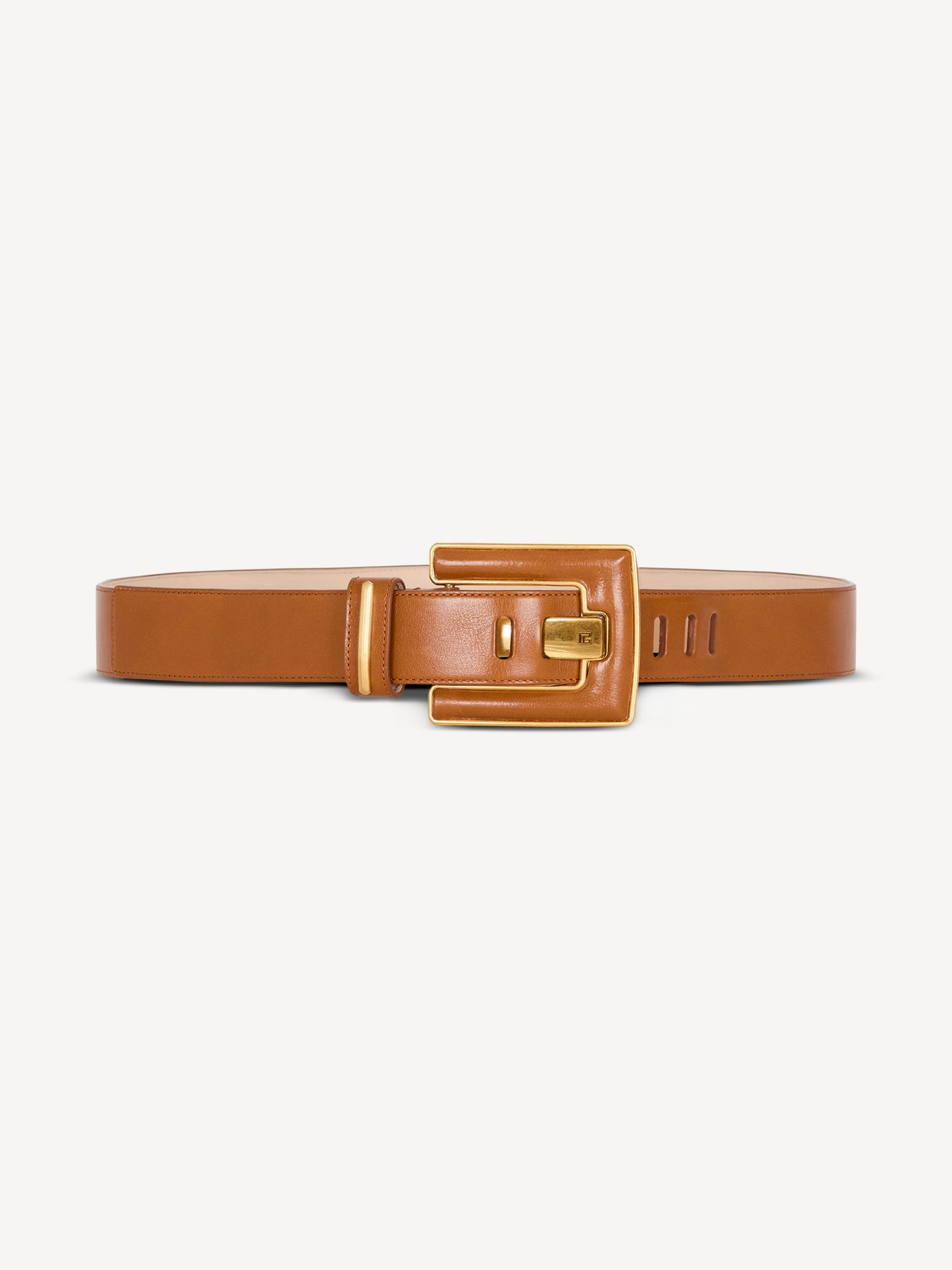 Anthem calfskin leather belt