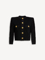 Cardigan court en maille