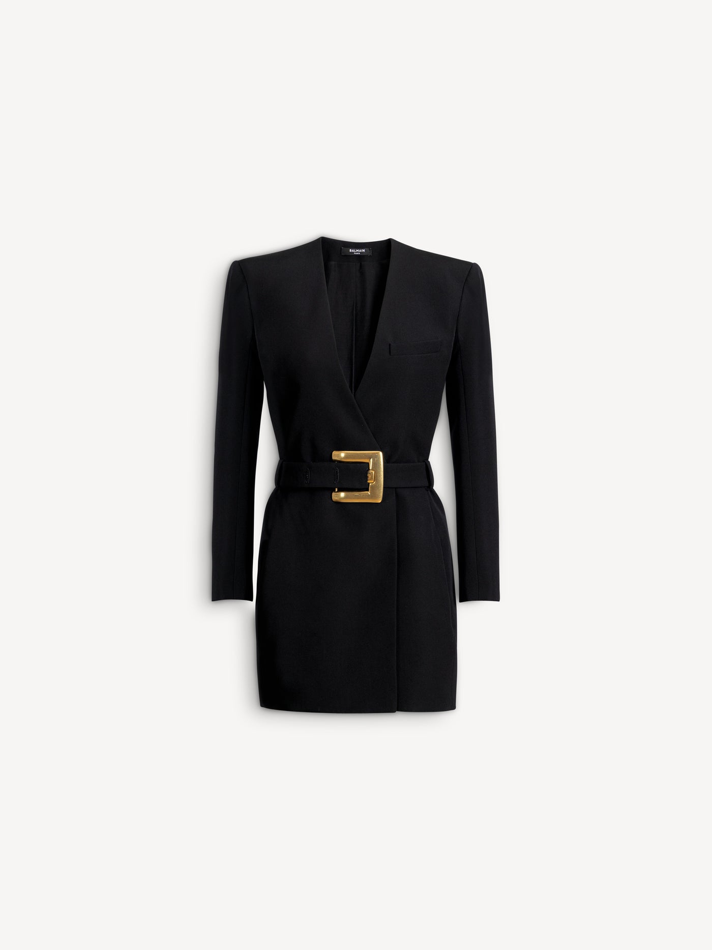 Kurzes Kleid mit Gürtel