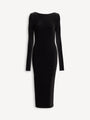 Long velvet dress