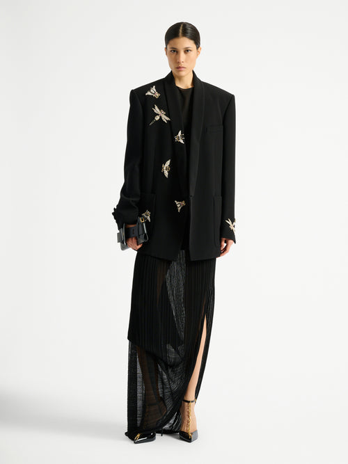 Embroidered Balmain Insect jacket