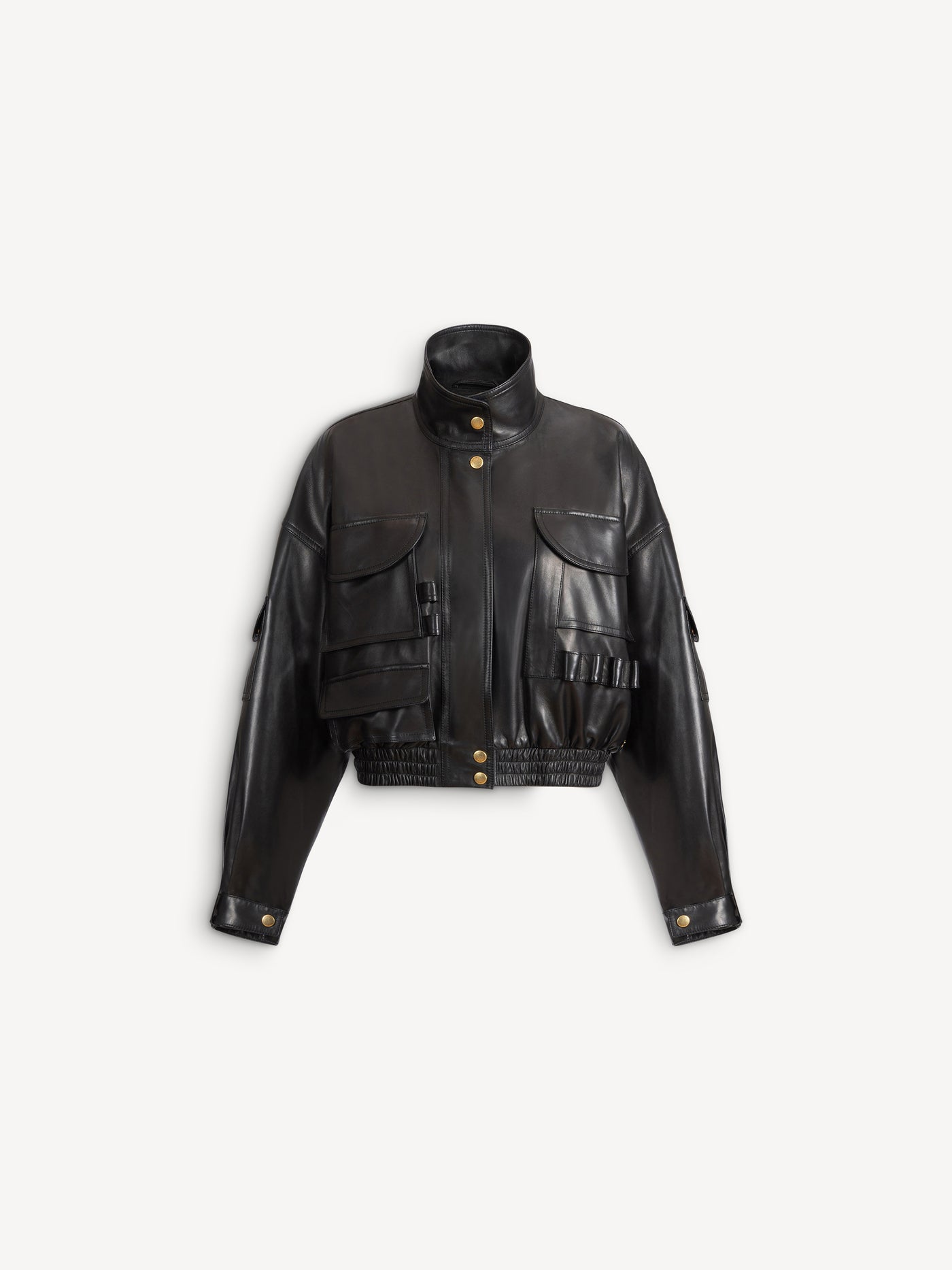 Bomber in pelle di agnello