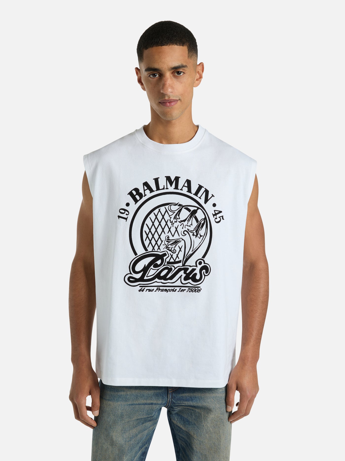Balmain Quilted Tanktop