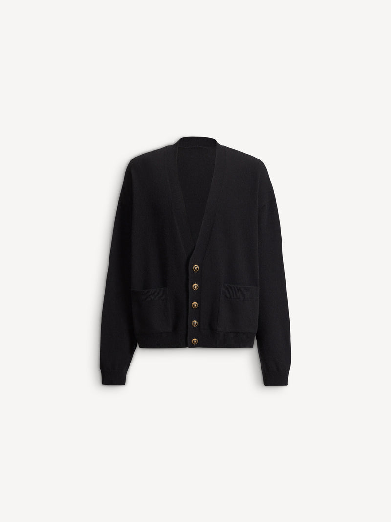Cardigan in eco-cashmere