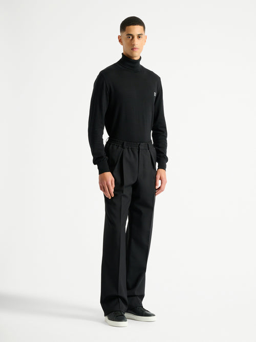 Wollhose mit elastischem Bund