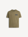 T-shirt con etichetta Balmain Vintage in pelle