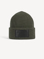 Gorro de lana con etiqueta Balmain Vintage de piel