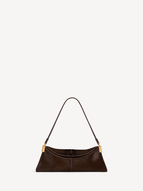 Kleine Tasche 64-83 aus flauschigem Leder