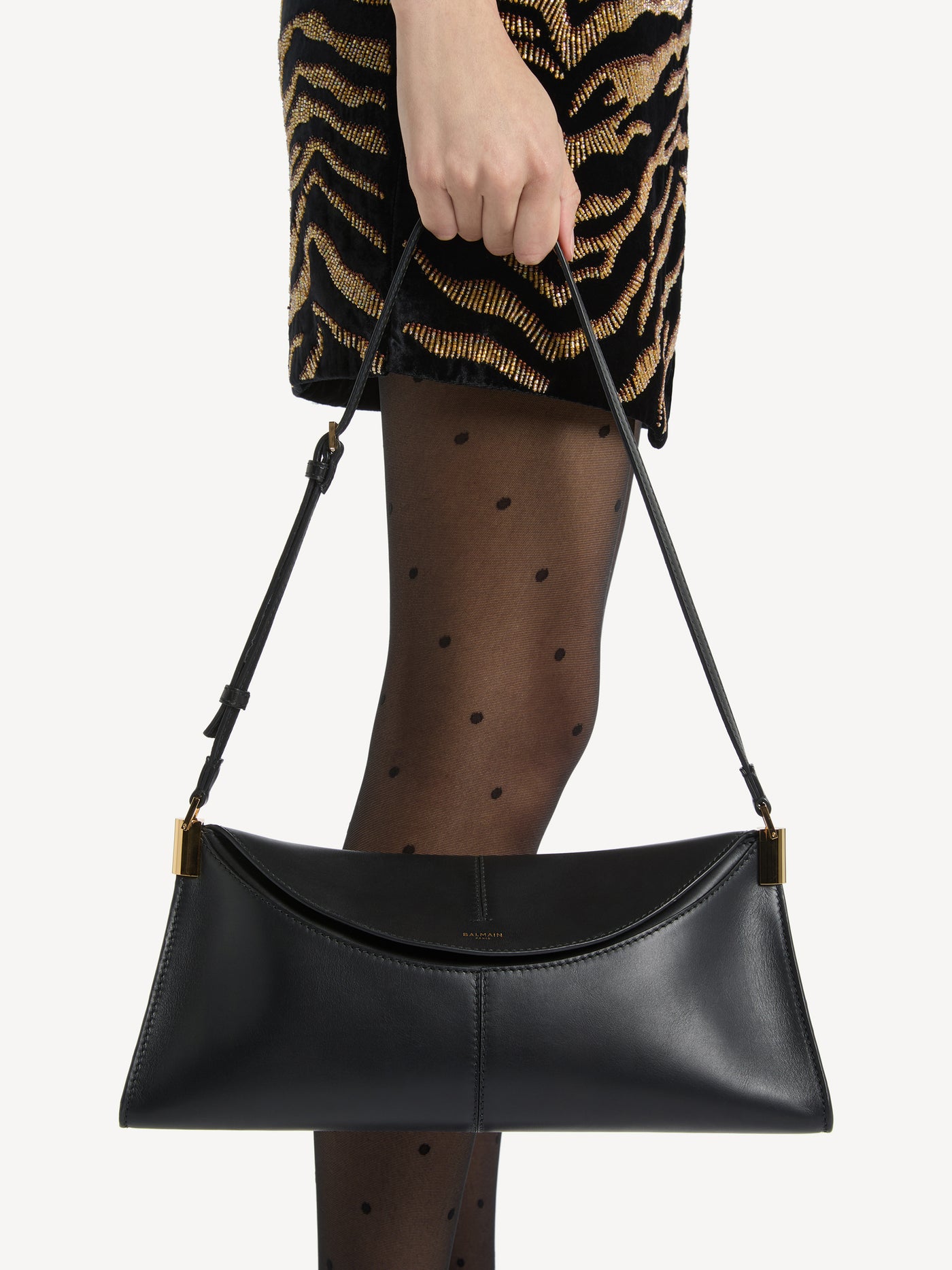 Borsa 64-83 Media in pelle liscia