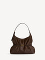 Borsa SPHYNX Media in pelle effetto cavallino