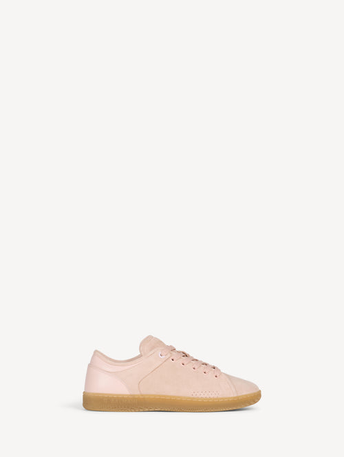 Tennisschuhe Balmain Swan aus Velours- und Glattleder