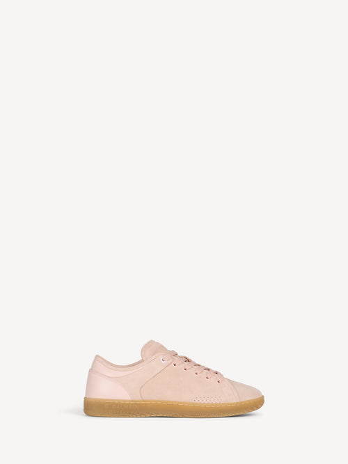 Zapatillas de tenis Balmain Swan de ante y piel lisa