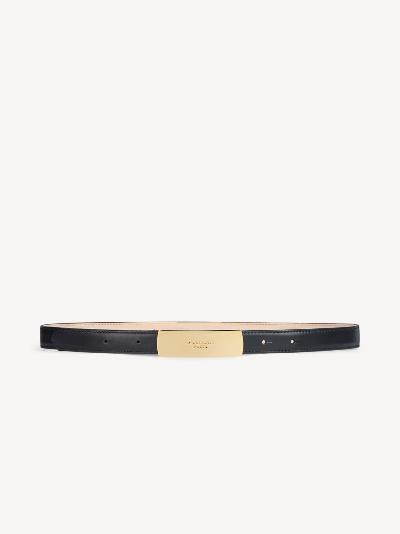Cintura Balmain in pelle liscia