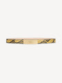 Ceinture Balmain en cuir effet python