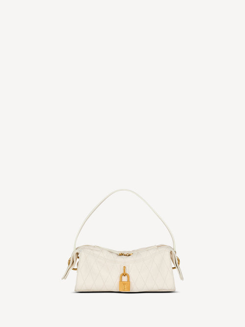 Sac Pulse Small en cuir lisse surpiqué