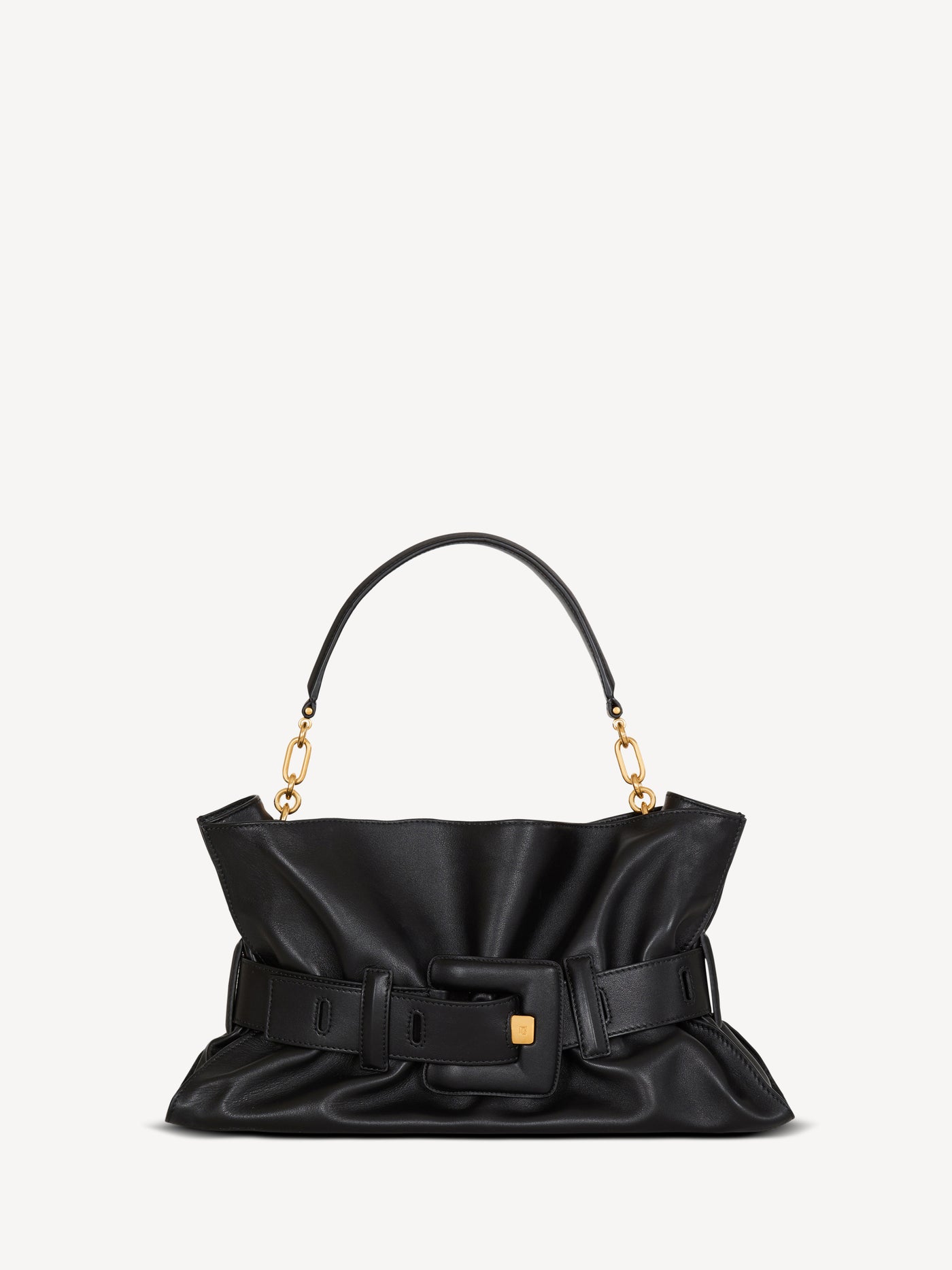 Borsa Anthem media in pelle liscia