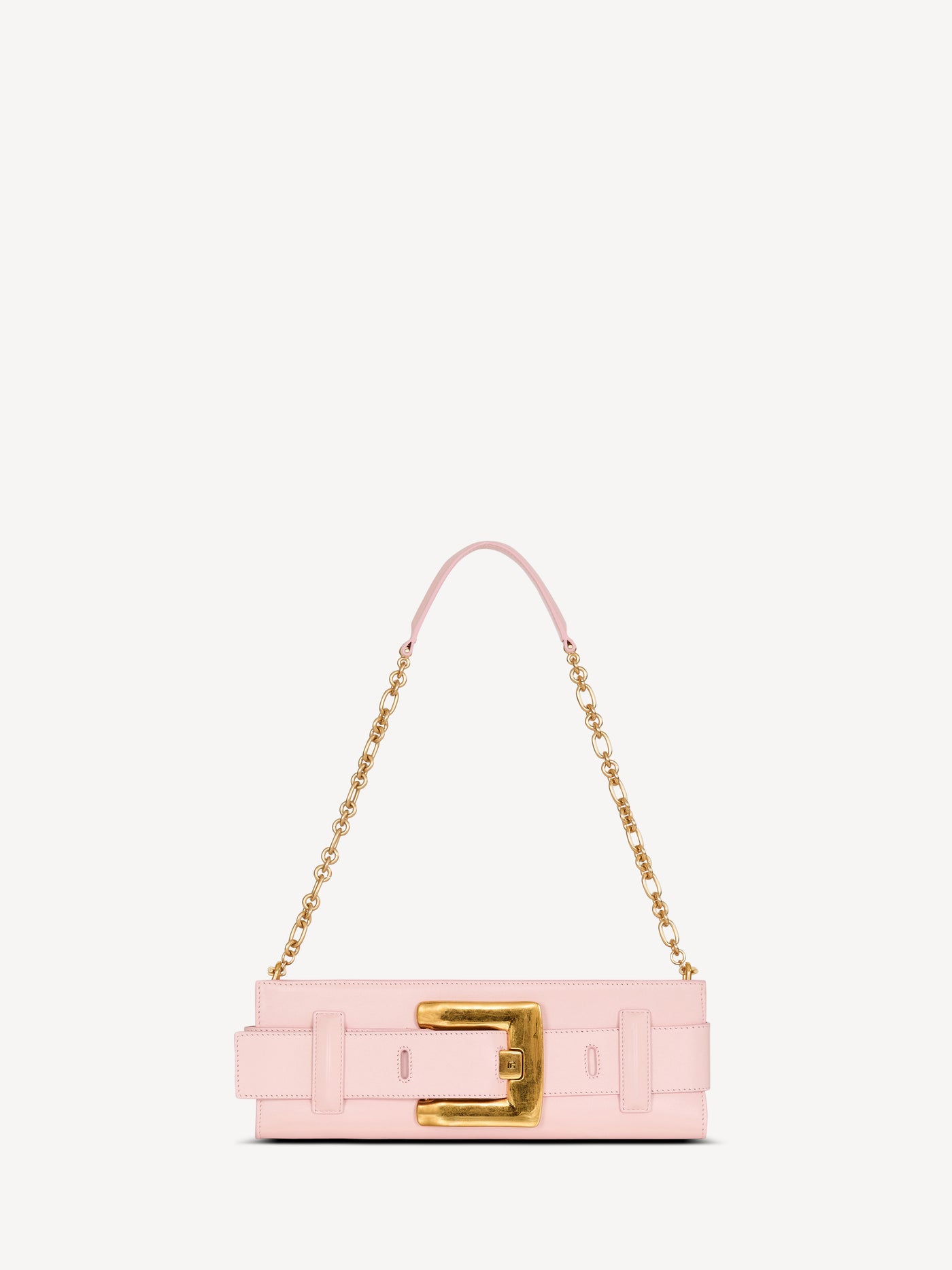 Anthem smooth leather clutch