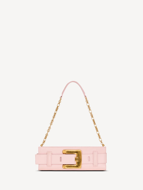 Pochette Anthem en cuir lisse