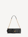 Anthem smooth leather clutch
