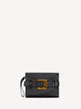 Pochette Anthem in pelle liscia