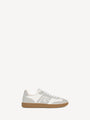 Baskets Balmain Swan en cuir lisse et suédé