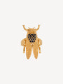 Insect Ring aus Messing und Emaille