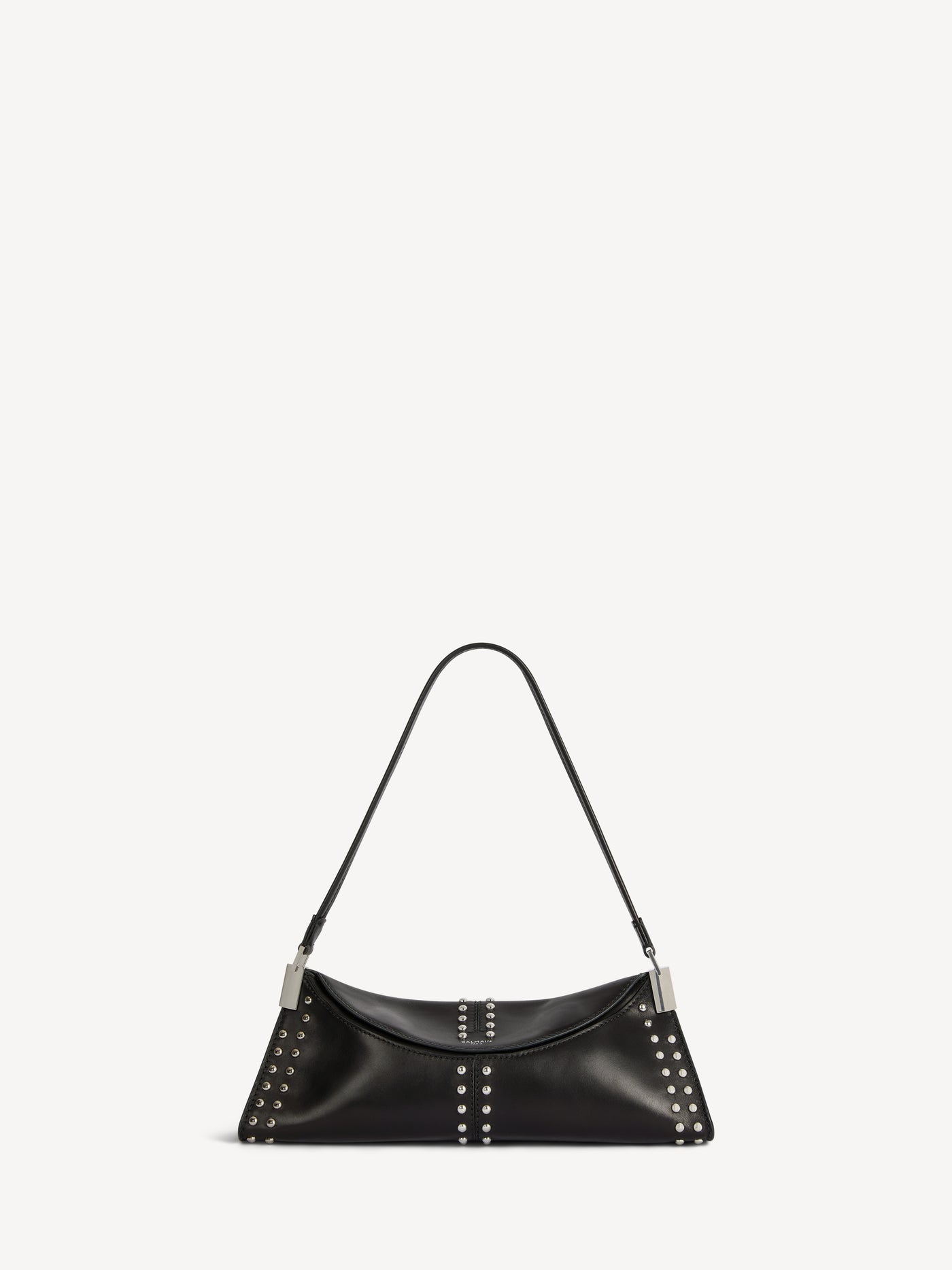 64-83 small bag in studded smooth leather