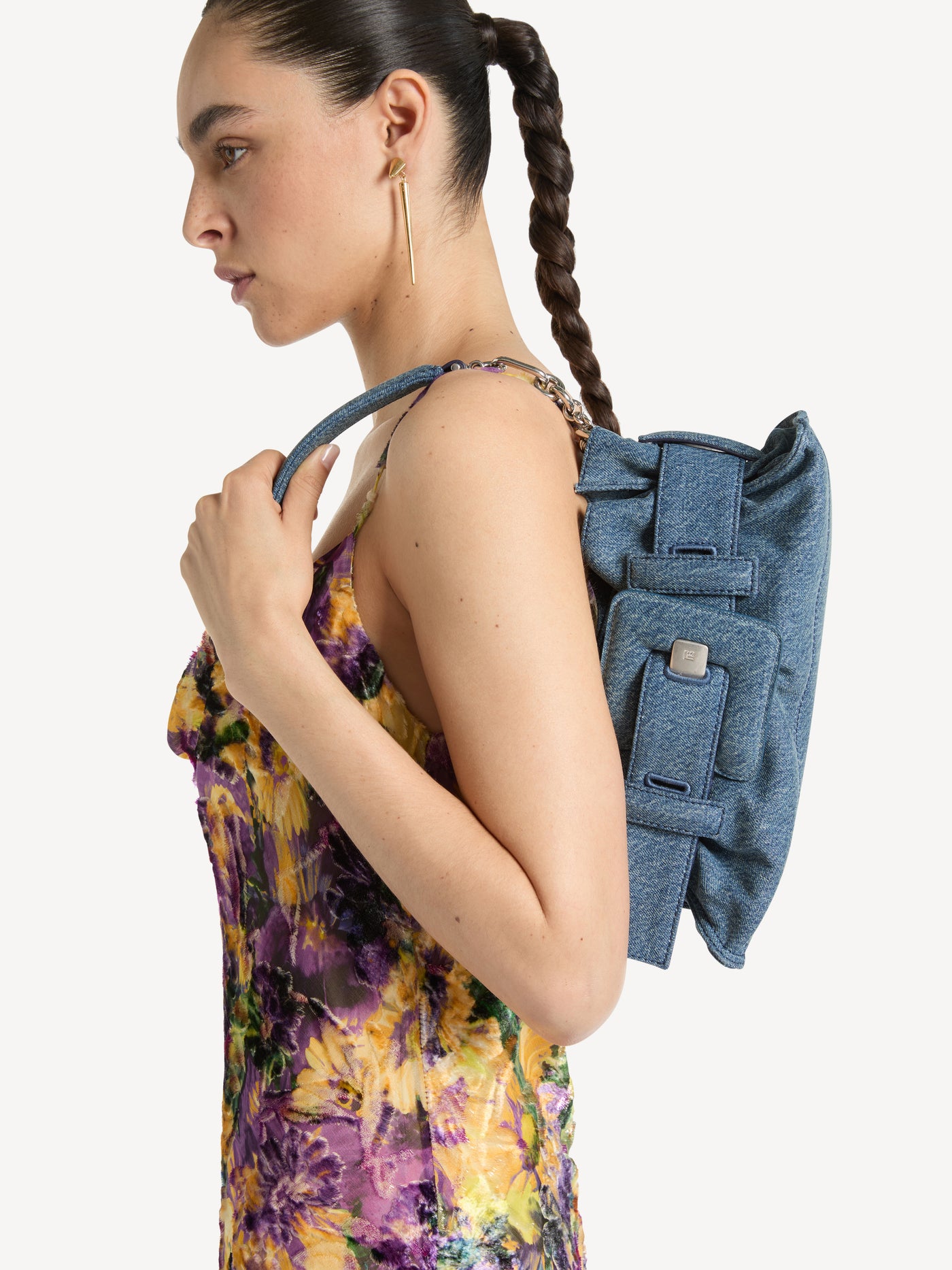 ANTHEM mini denim bag