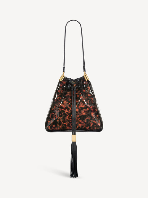 Hacienda medium bag with tortoiseshell print