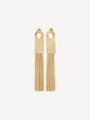 Ohrringe Tassel aus Messing