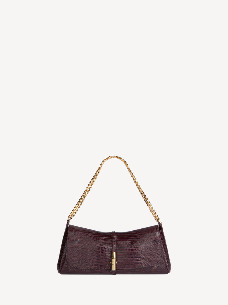 Bolso Metropolis de piel repujada