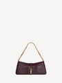Embossed leather Metropolis bag