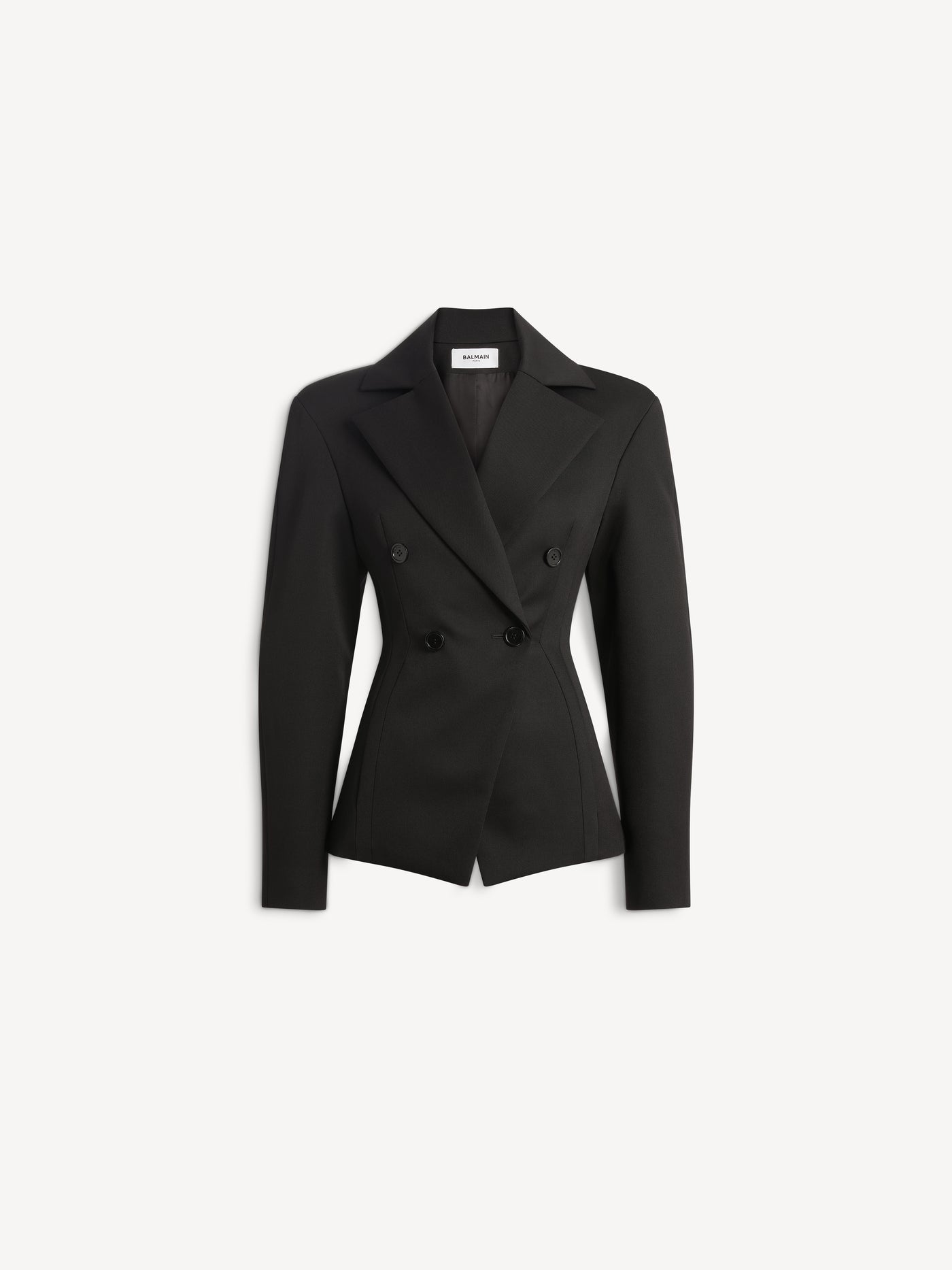 Wool gabardine jacket